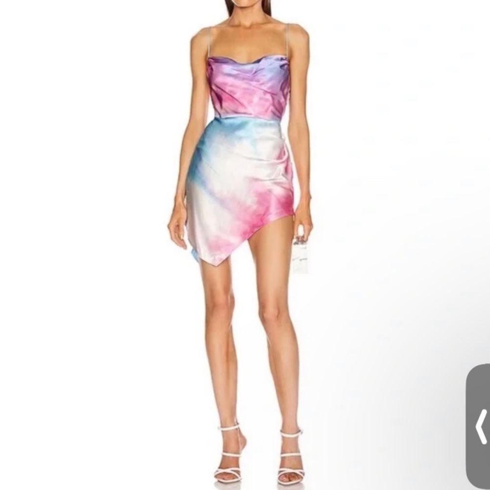 Retrofete Tie Dye Mini Dress